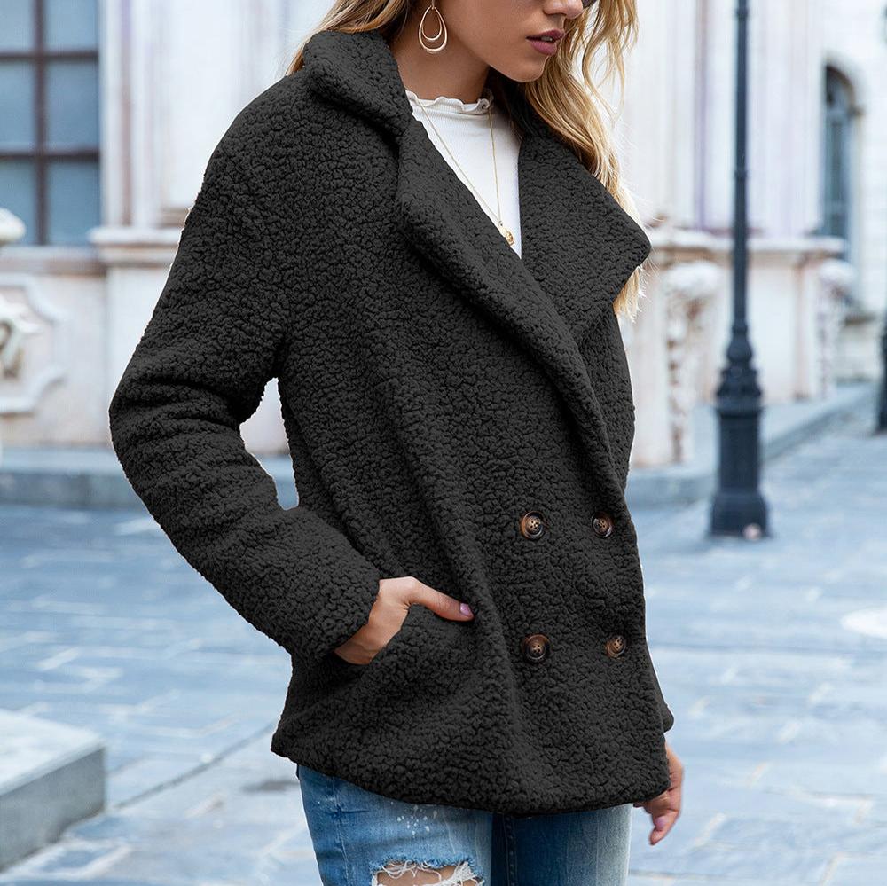 Manteau Hiver Douillet à Col