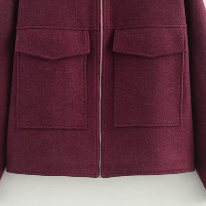 Manteau Rétro à Col