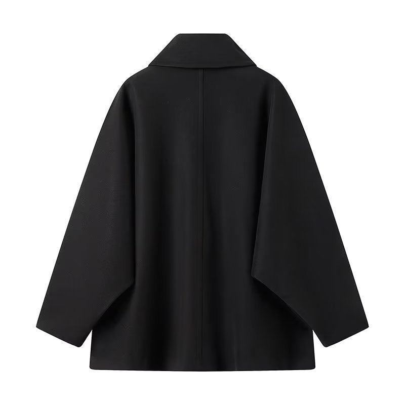 Élégant Manteau Femme à Col à Revers