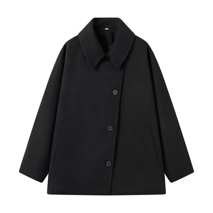 Élégant Manteau Femme à Col à Revers